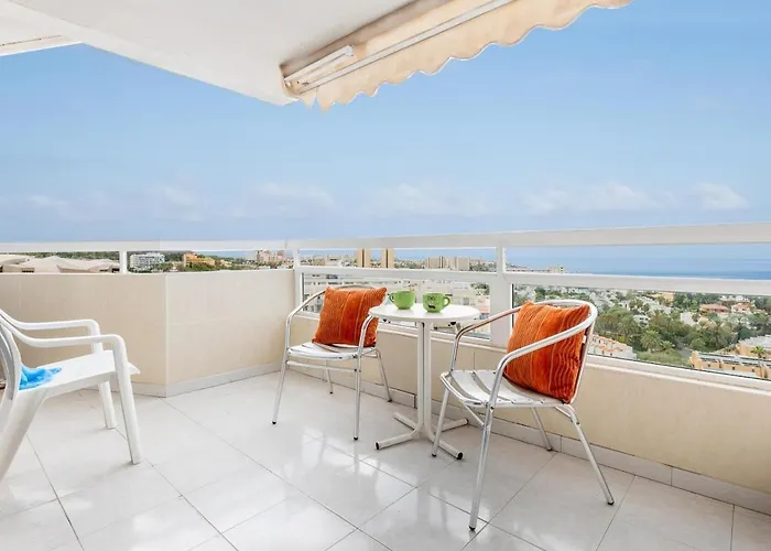 公寓 1119 Sea View In The Center Of Playa Americas 阿德耶